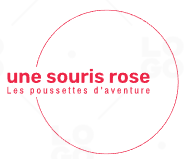 Une souris rose